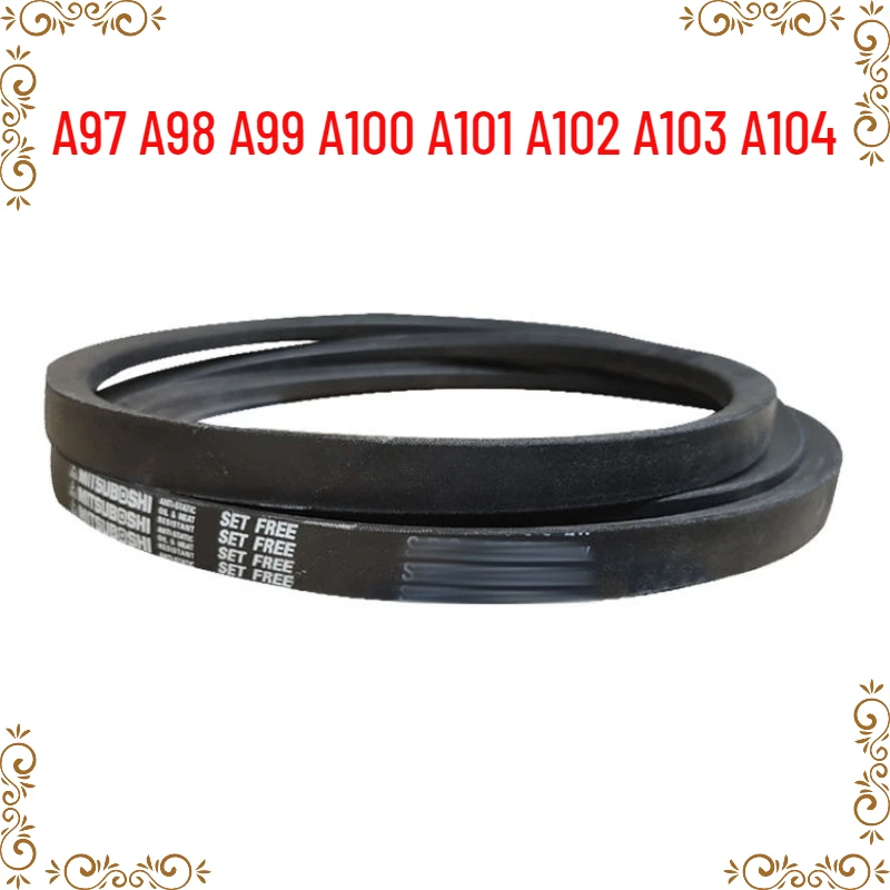 

1PCS Japanese V-belt industrial belt A-belt A97 A98 A99 A100 A101 A102 A103 A104