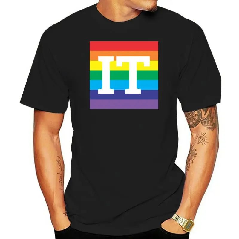 

Cotton It Lgbtq+ T Shirt For Mens Casual Gents Awesome Men And Women T-Shirts Big Size 3xl 4xl 5xl Camisas Shirt