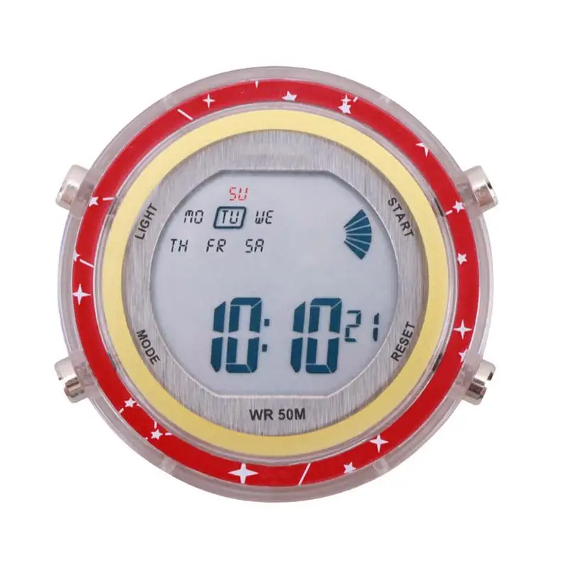 

Motorcycle Digital Clock Luminous Dial Stick-On Motorbike Mount Clock Digital Display Universal Waterproof Clock For Car SUV