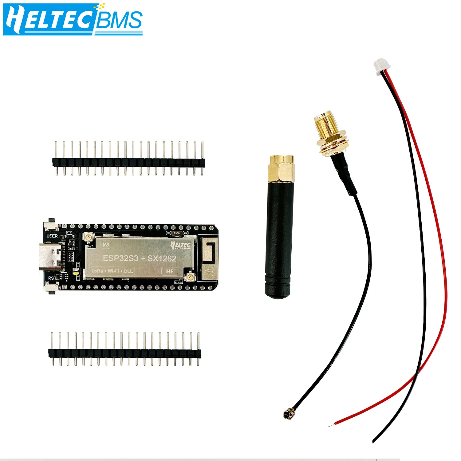 

Беспроводная связь Heltec Lite(V3)ESP32 с SX1262 для Wi-Fi, Bluetooth и LoRa, идеально поддержка Arduino