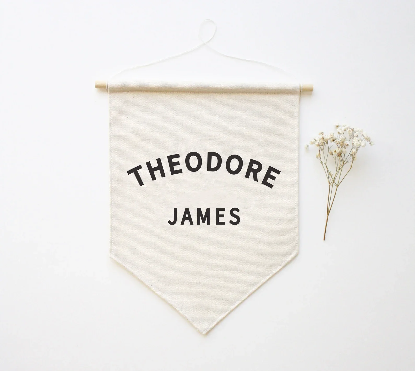 Пользовательский баннер с именем ребенка | Персонализированный настенный Декор