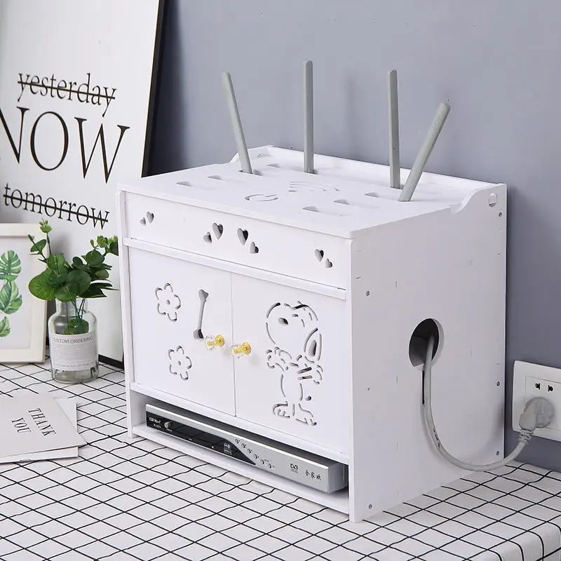 

Kawaii Snoopy Desktop полка для хранения, коробка 3/4 Layer Plug-In Cable Management Box аниме плюшевая игрушка для друзей подарок на день рождения