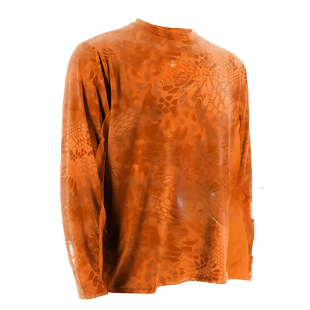 Рубашка для рыбалки мужская летняя быстросохнущая футболка UPF 50+ УФ-футболка