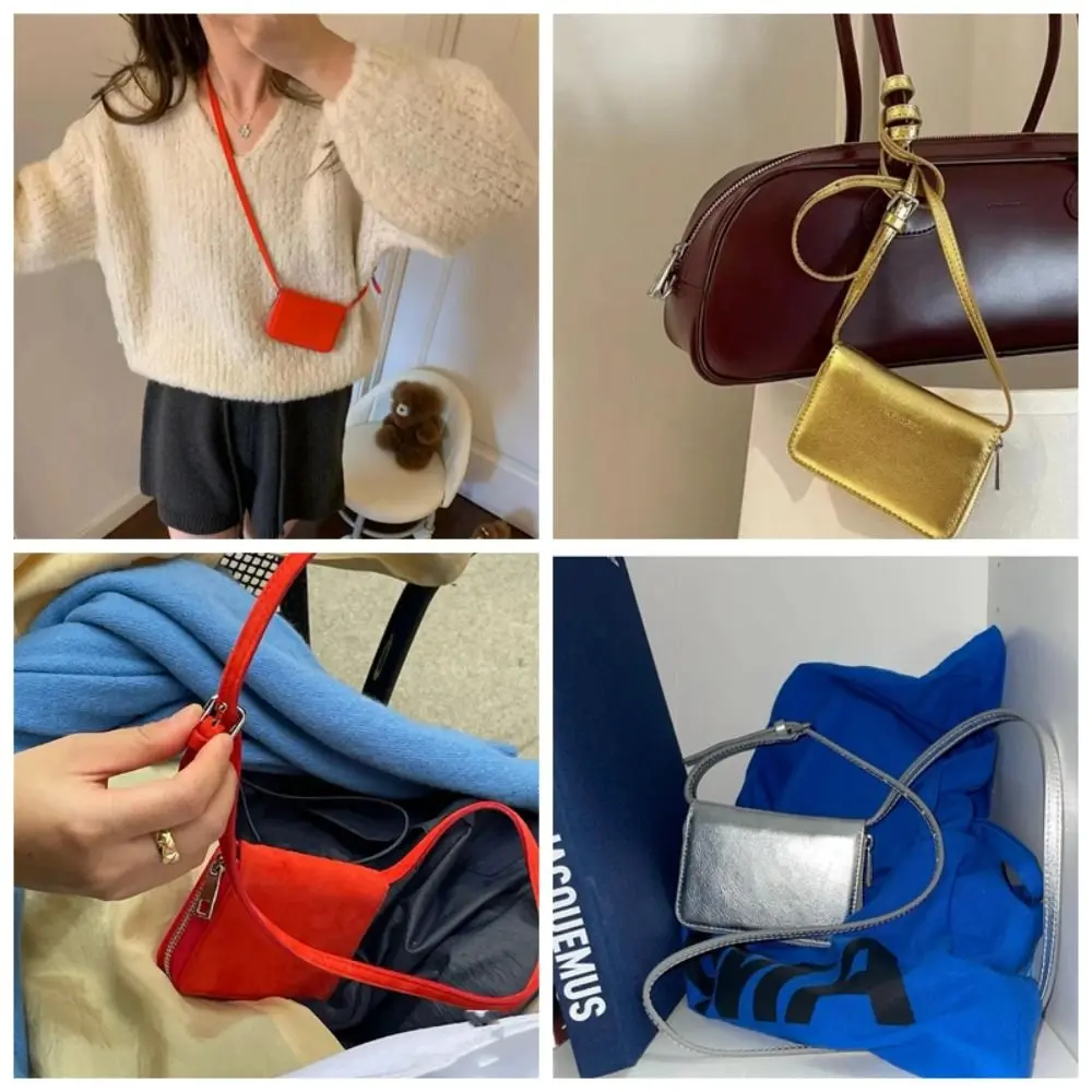 Сумка кросс-боди Ins Onuk для женщин миниатюрная однотонная Сумочка через плечо в