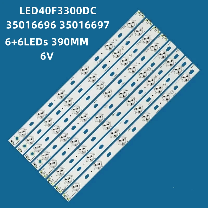 40pcs LED backlight Strip For Toshiba Dl3954(a)F LED40F3300DC*35016696 35016697 LED39E330CE  IC-B-KKL39D020R KKL39D020L