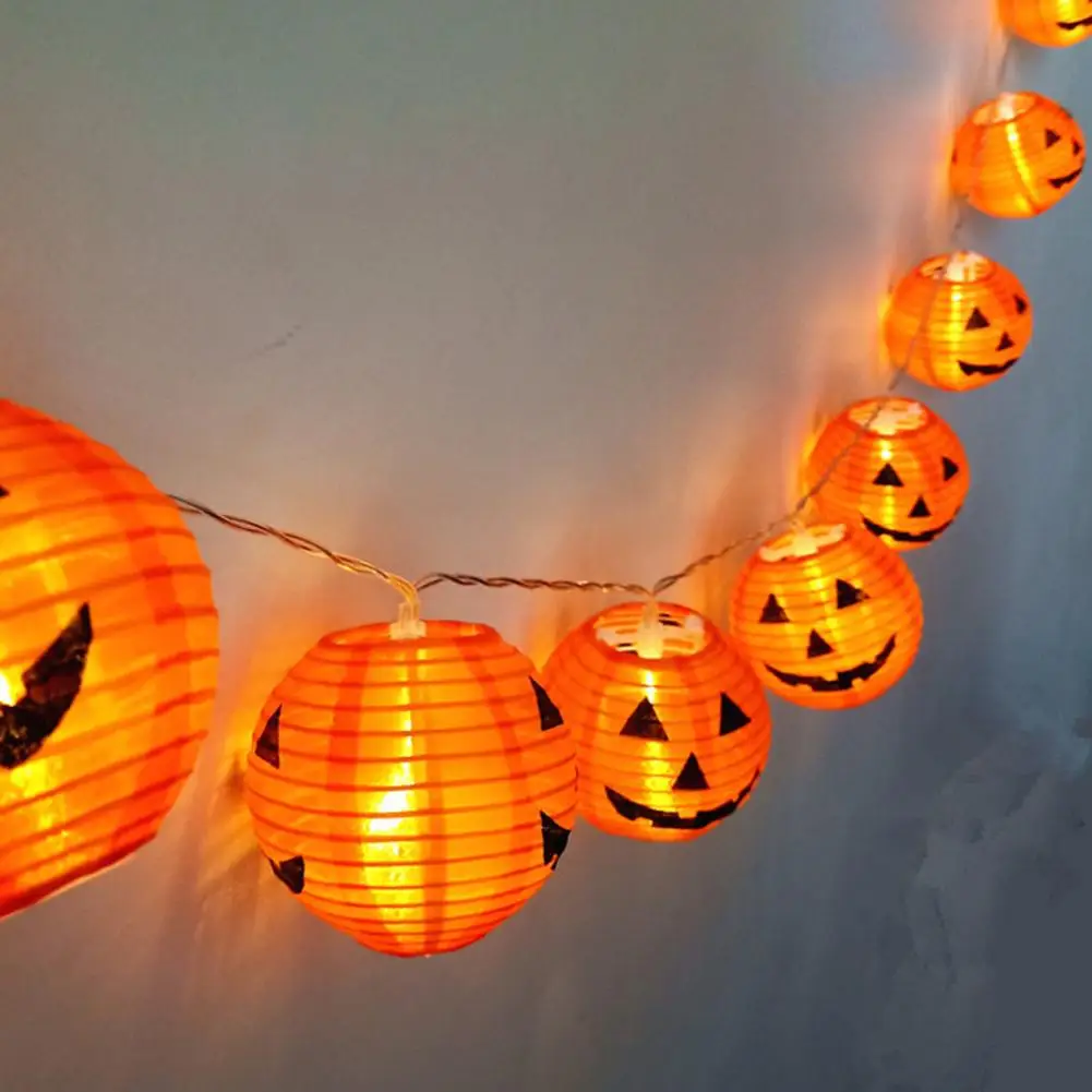 

Halloween Pumpkin Lanterns Led String Lights Outdoor Waterproof Garden Decorative Lamp For Indoor Outdoor