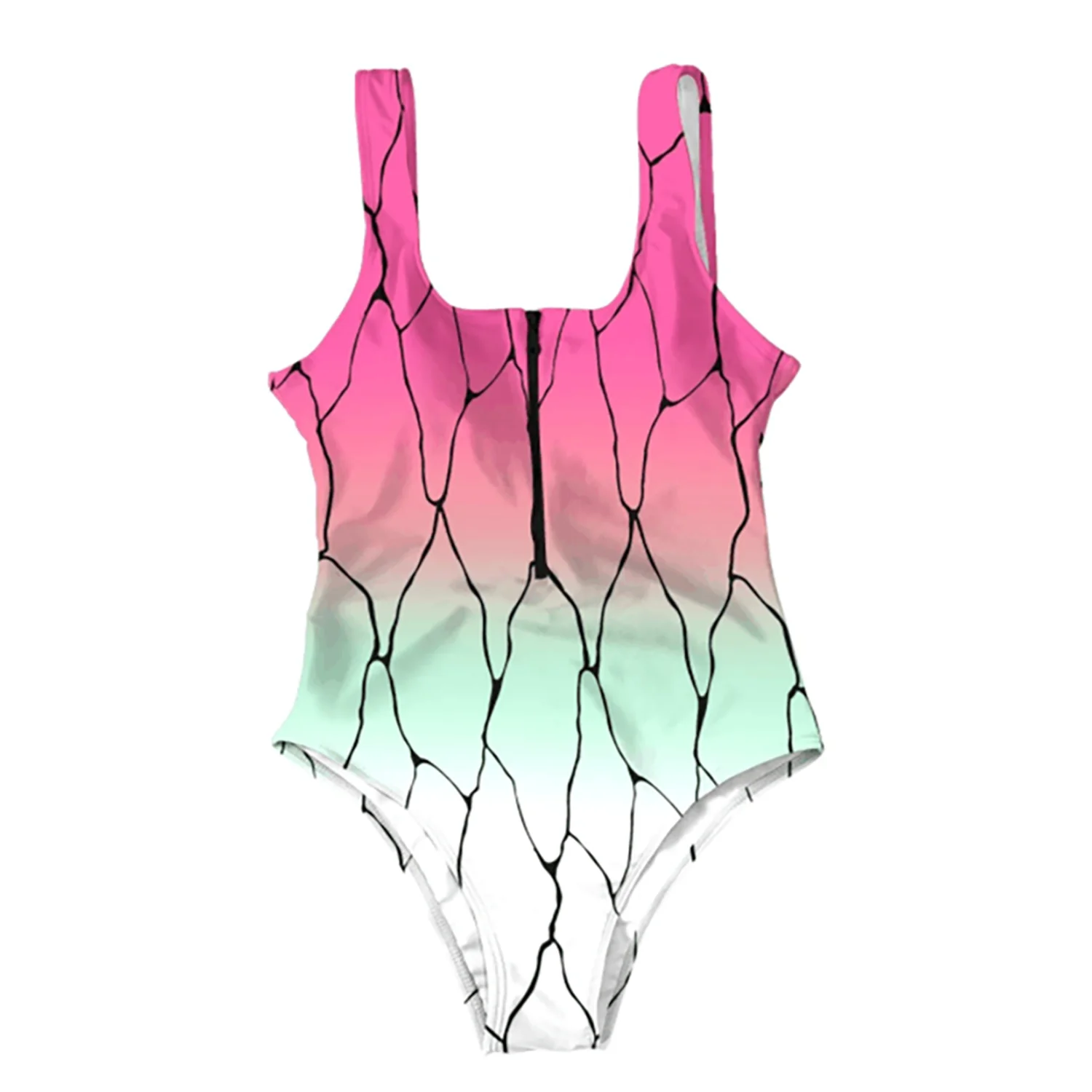 Сексуальный костюм для косплея из аниме рассекающий демонов комплект бикини