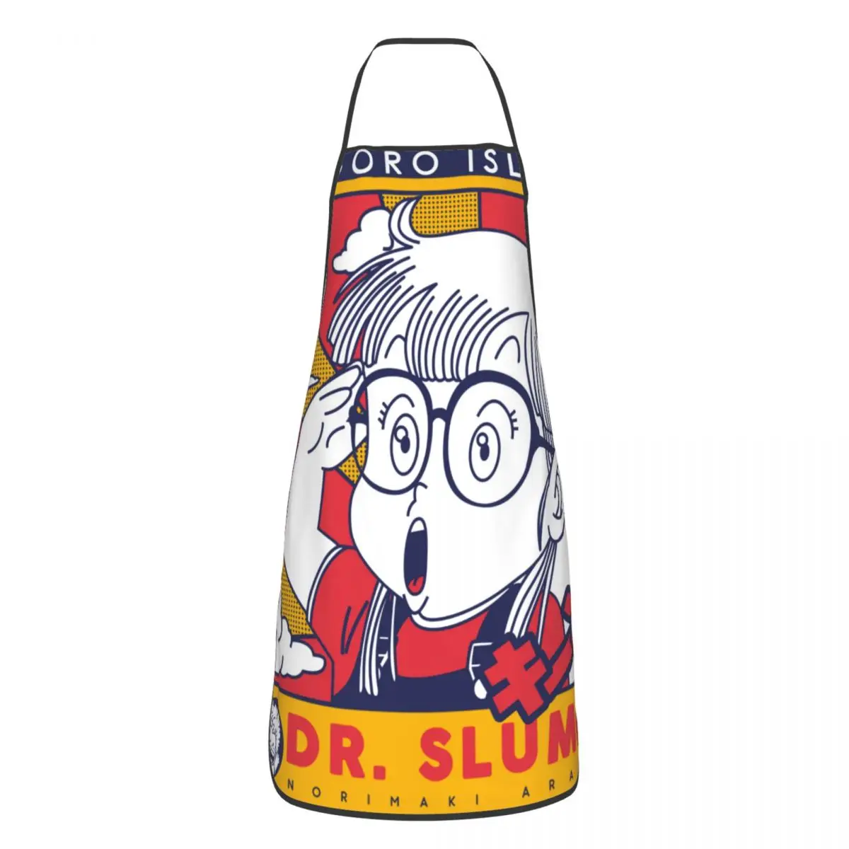 

Смешной фартук Arale Dr.Slump для женщин и мужчин, унисекс, кухонный шеф-повар, японское аниме манга, фартук для кухни, выпечки, живопись