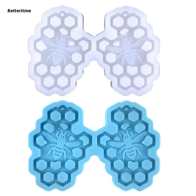 

Форма для серег из смолы B36D, силиконовая форма для ювелирных изделий из смолы для эпоксидной смолы, литье полых ювелирных изделий, серьги, по...