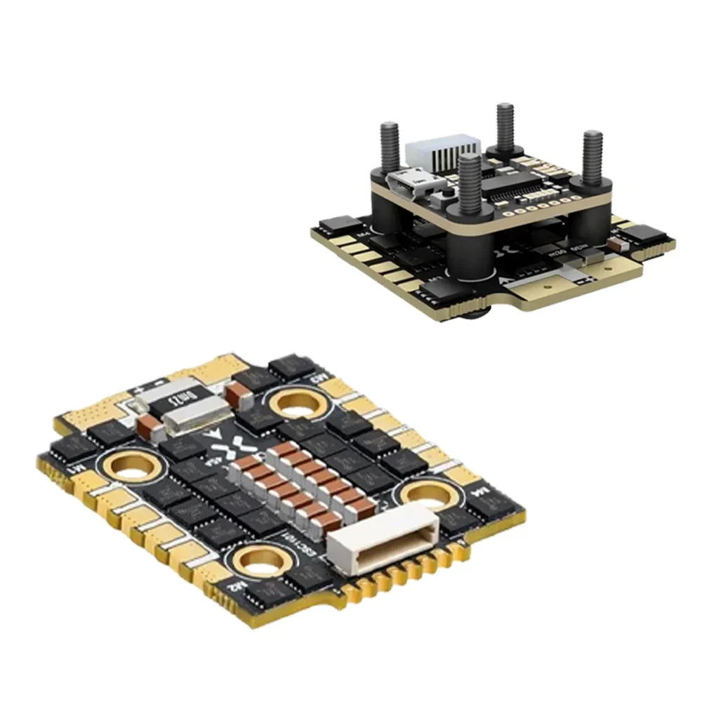 Foxeer Reaper F4 128K Mini 45A  60A  65A BLheli32 4-в-1 Бесколлекторный ESC DSHOT1200 3-6S 3-8S для RC FPV гоночных и фристайл дронов (art.: 3920dbc3f88db) - 3920dbc3f88db