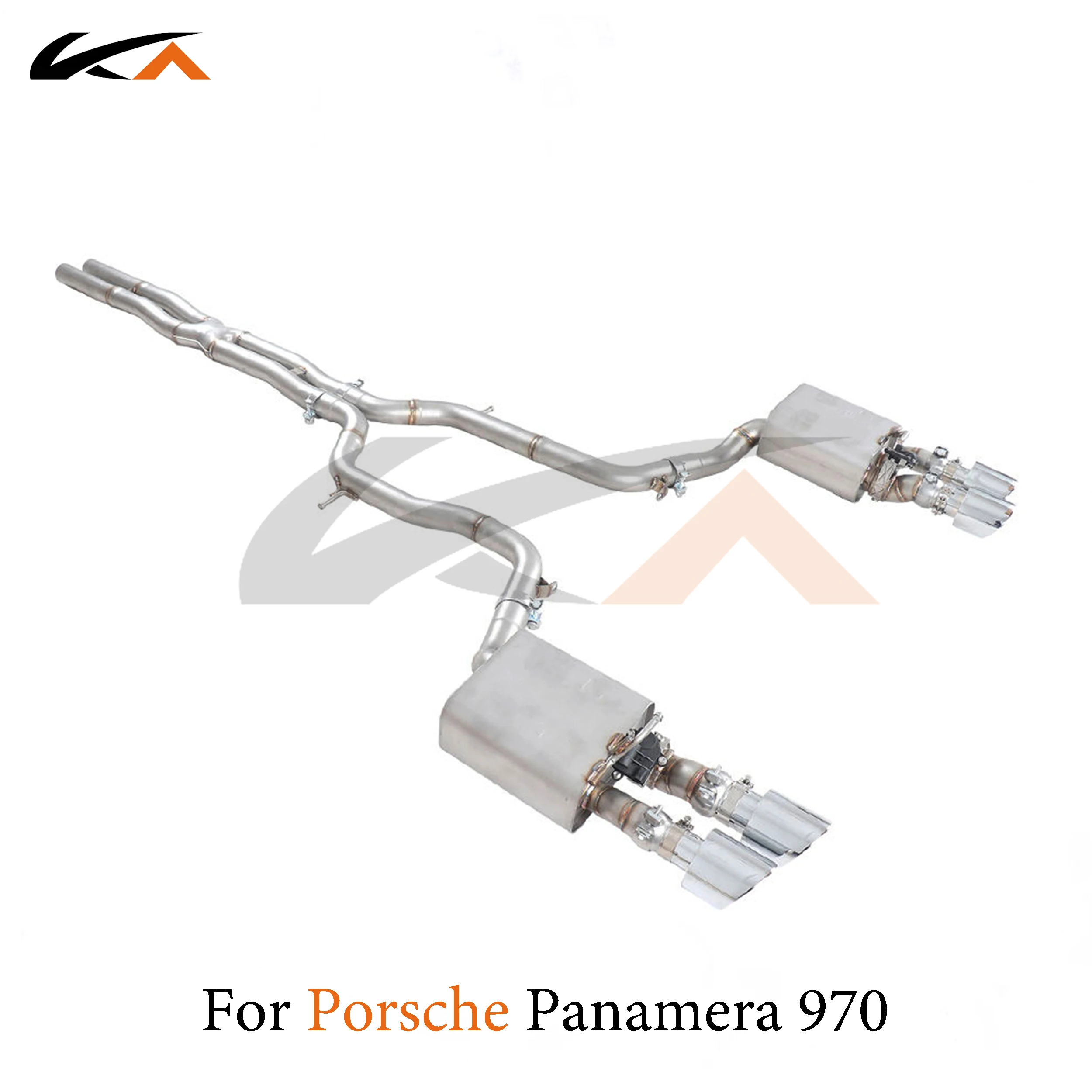 Выхлопная система KA тюнинг из нержавеющей стали catback для Porsche Panamera 970 задняя
