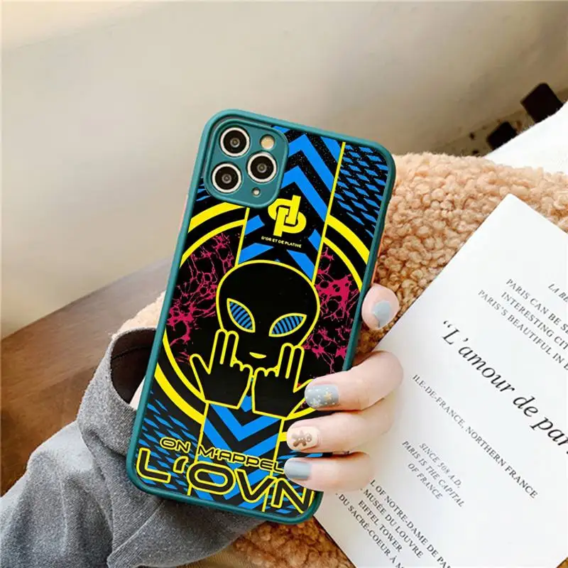 J-JuLS C'est Pas Des L-LolS Phone Case for iPhone 14 11 12 13 Mini Pro Max 8 7 Plus X XR XS MAX Translucent Matte Cover