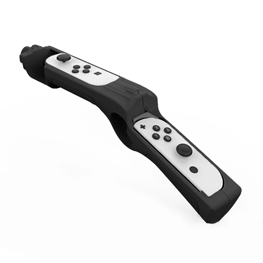 

Game Gun Shaped Controller Handle Hand Grips Case Fit for Nintendo Switch / Switch OLED Accessories Black/White Handle Grip