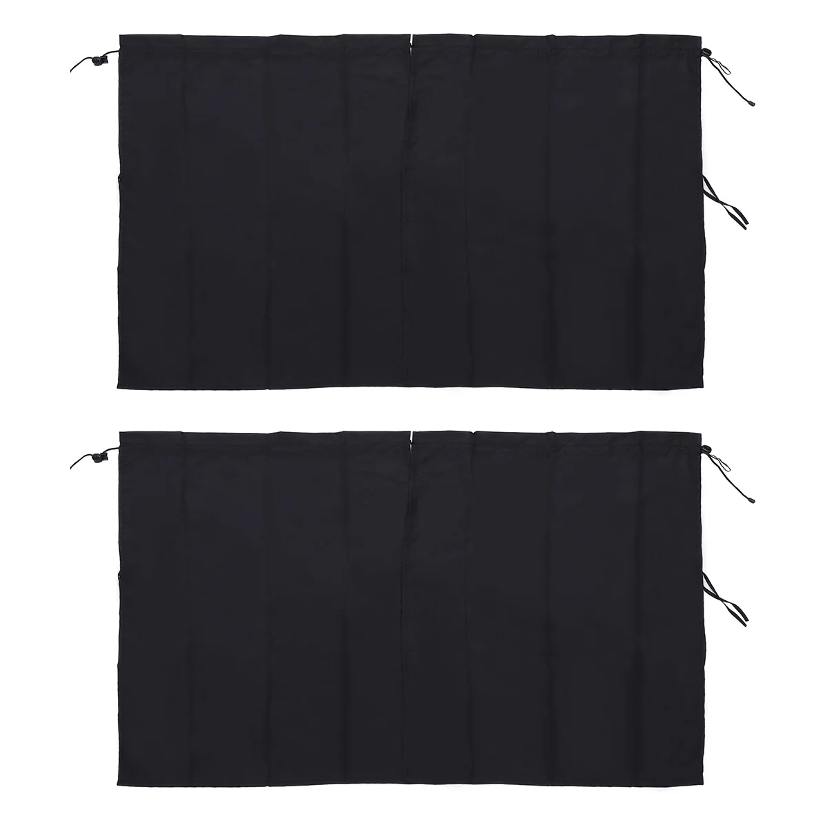 

2 Sets Useful Car Divider Curtain Car Camping Detachable Curtain Car Accessory