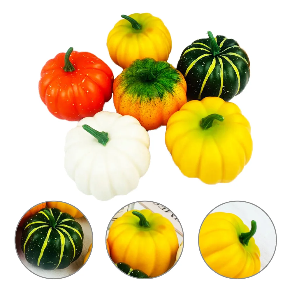 

1 Set Lifelike Creative Party Pumpkin Pumpkin Simulate Pumpkin for Party