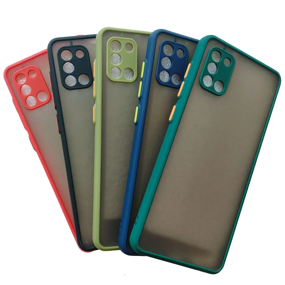 Чехол для Samsung Galaxy A31 защита объектива камеры чехол телефона SM-A315F DS жесткий