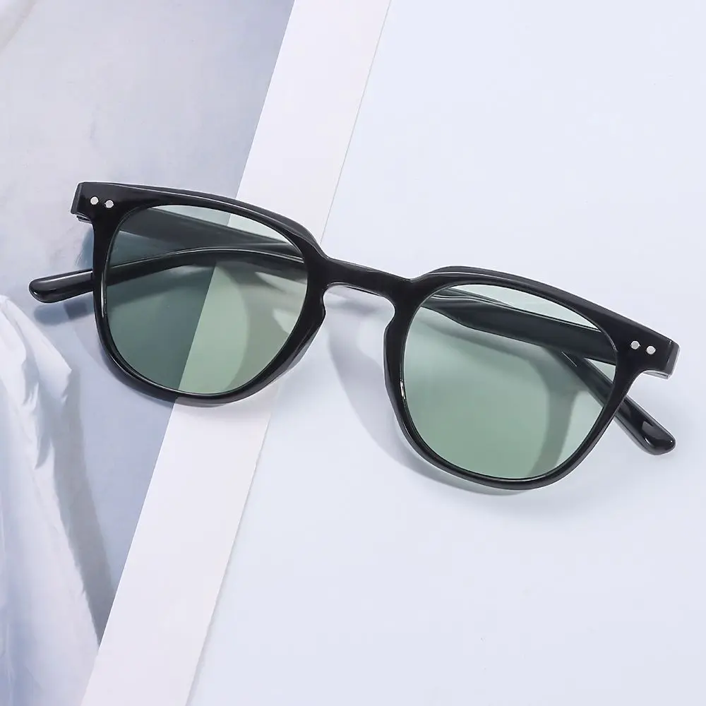 Солнцезащитные очки Мужские в ретро стиле винтажные большие квадратные с