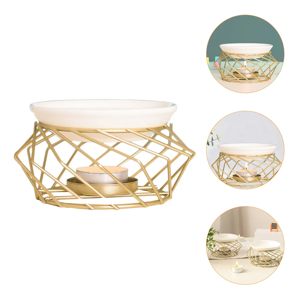 

1 PC Sturdy Accessory Candlestick Table Decoration Aromatherapy Container without for Hotel