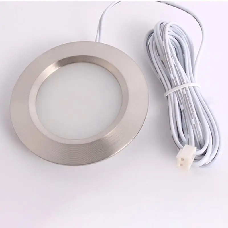 

12V Low Voltage Ultra-Thin Concealed Mini LED Downlight LED Display Cabinet Light Kitchen Cabinet Light With 2M Terminal Wire