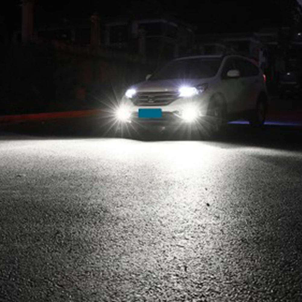 H4 H7 H1 H3 Передняя противотуманная фара 360-освещение 6 Вт Цвет алюминиевого сплава