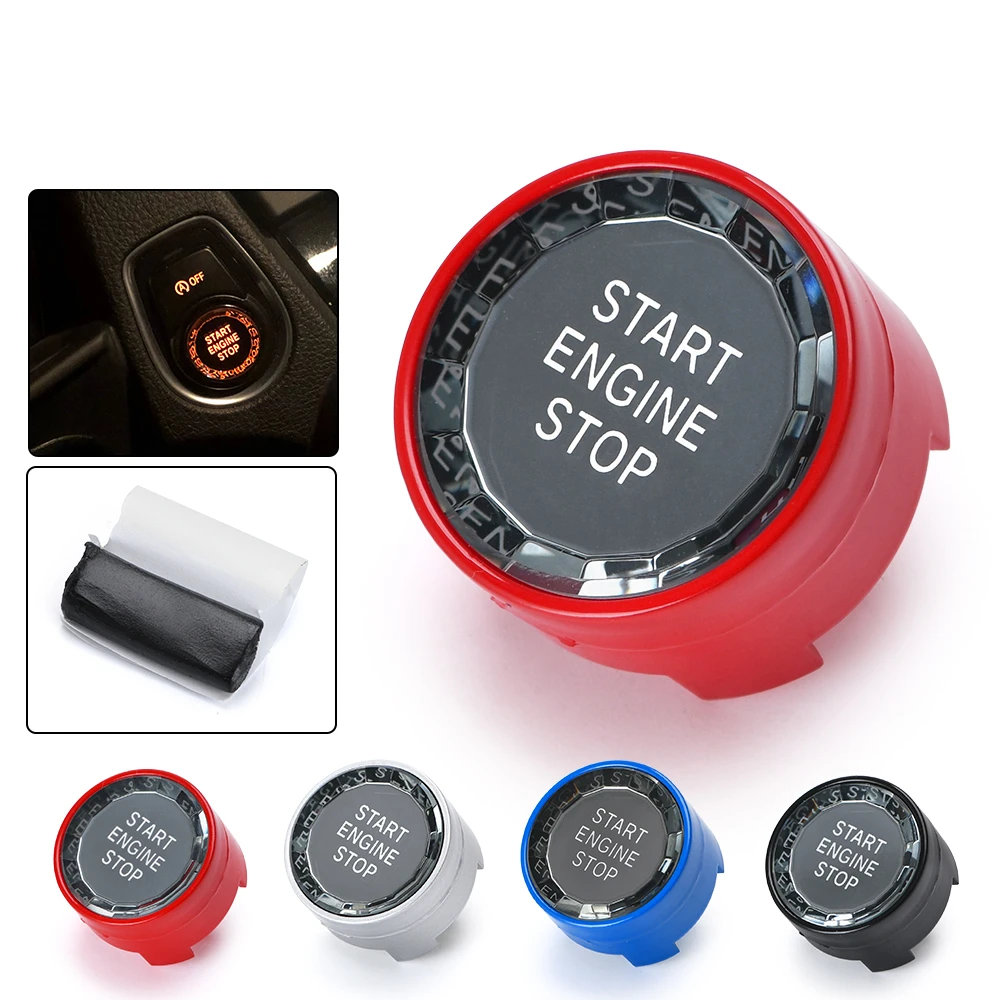 Стильная наклейка для кнопки включения и остановки двигателя 1 2 3 4 5 6 7 серии F20 F21