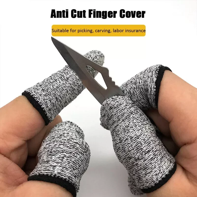 

Anti-Cut Finger Cover Finger Protector Sleeve Reusable Finger Cover For Garden kitchen Tools Dropshipping