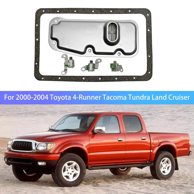 Комплект соленоидов переключения передач A340E A343F с фильтром 35250-30050 для Toyota 4-Runner