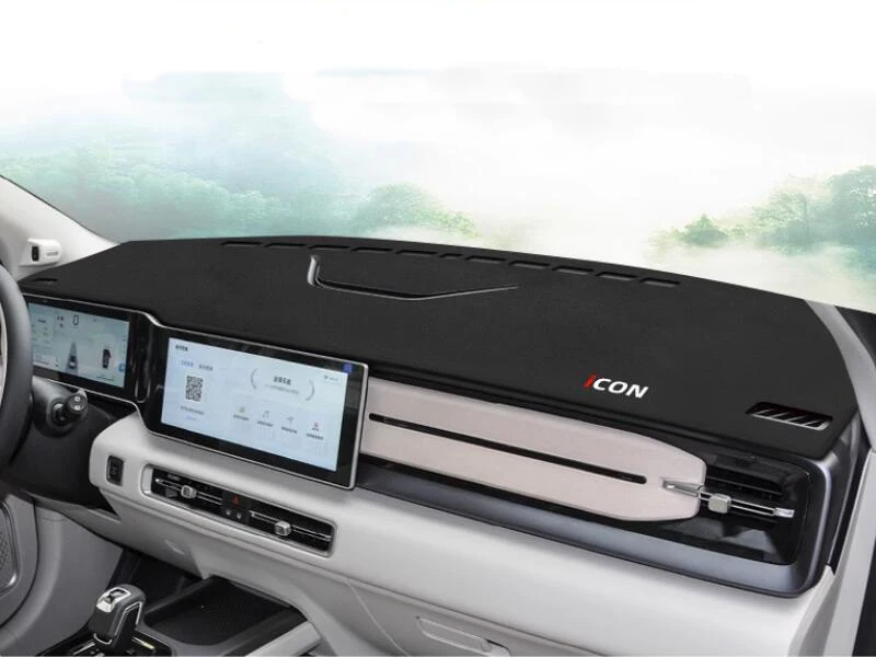 

Чехол для приборной панели автомобиля, защита от грязи, Солнцезащитный коврик для Geely icon 2020 2021 2022