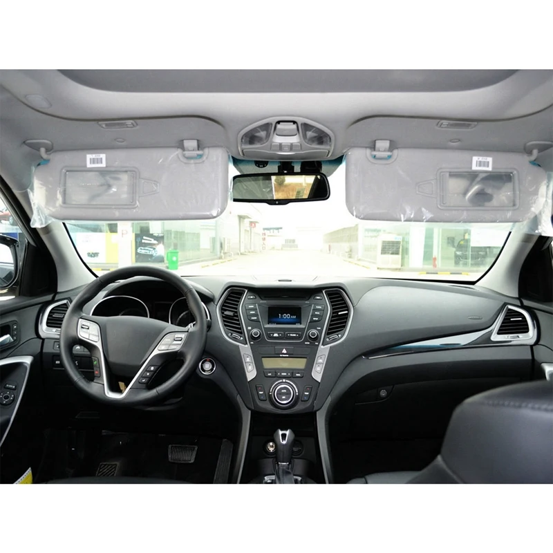 Автомобильный левый и правый козырек от солнца для Hyundai SANTAFE DM 2013 852102W000 85210-2W000