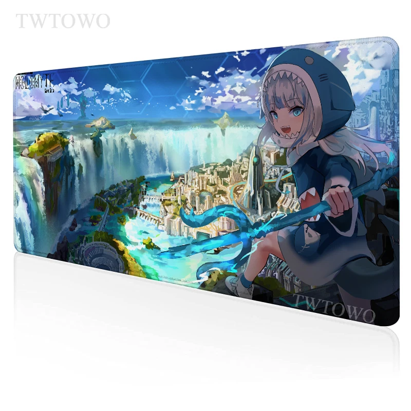

Anime Hololive Mouse Pad Gaming XL Home New HD Large Mousepad XXL Desk Mats Carpet Office Soft Natural Rubber Desktop Mouse Pad