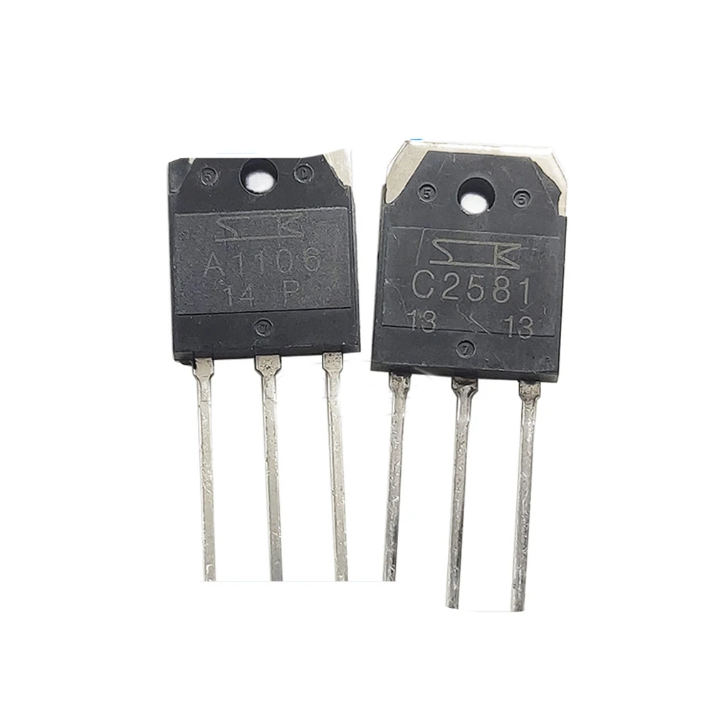

10 шт., 2SA1106 2SC2581 до 3p (5 шт., A1106 + 5 шт., C2581)