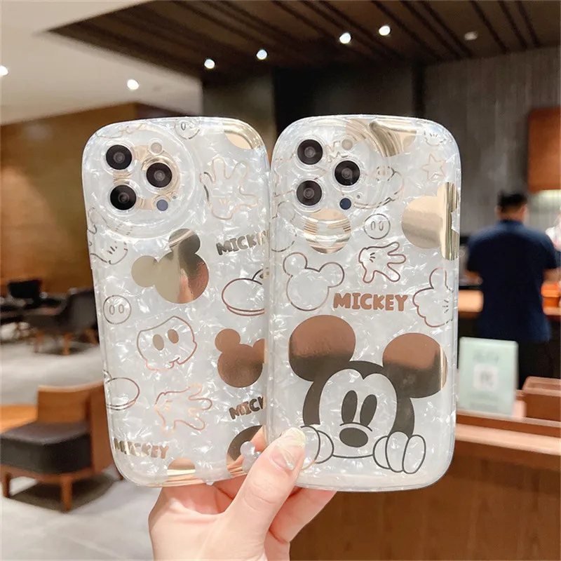 

Чехол для iPhone11/12pro max/13Pro с изображением мультяшного Микки и Минни
