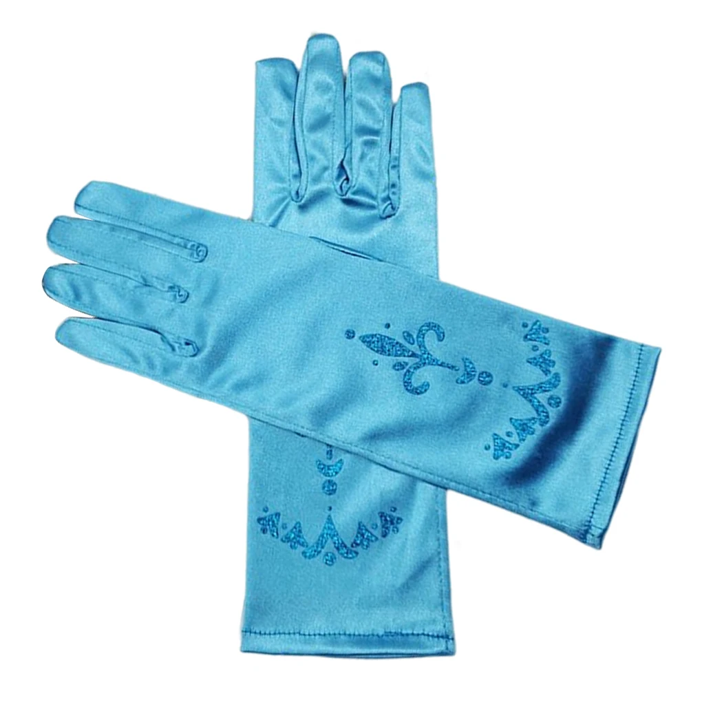 

Little Girls Gloves Lovely Dress up Accessories Lightweight Portable Cosplay Prop Costume Mittens Good Elasticity