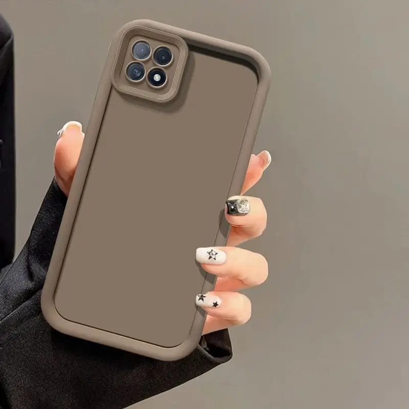 Фото Для Samsung Galaxy A22 5G чехол для Samsung Galaxy A22S F42 5G чехол для телефона полная упаковка матовый противоударный мягкий защитный чехол №5