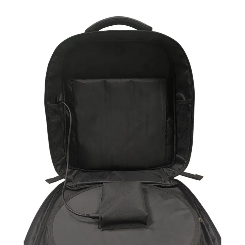 3D-реклама светодиодный экран рюкзак голографическая машина сумка на плечо с