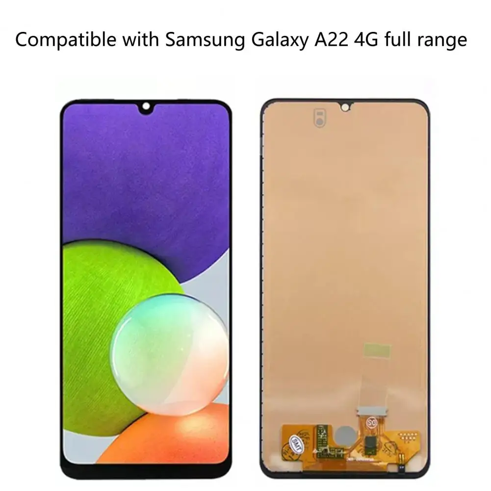 

AMOLED LCD Display Touch Screen Digitizer Assembly Replacement with Disassembly Tools for Samsung Galaxy A22 4G A225F A225F/DS A