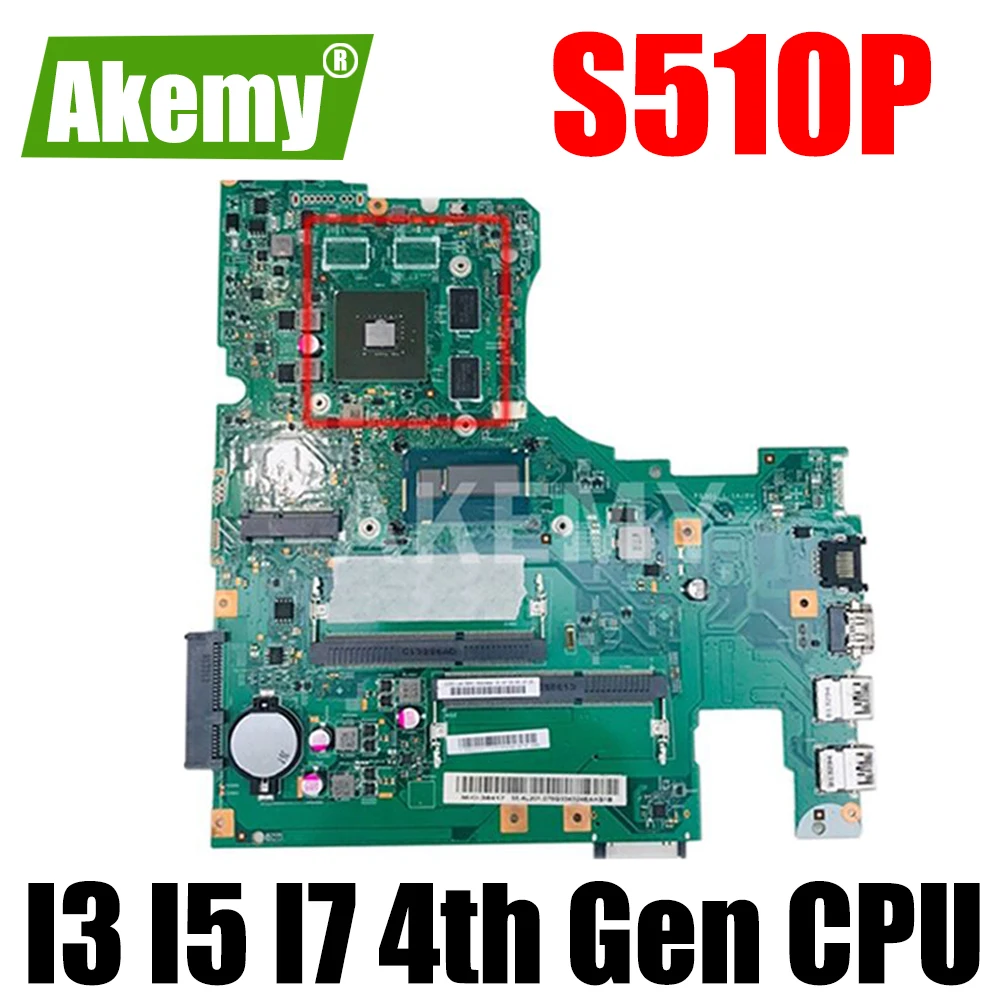 

12293-1 Motherboard For Lenovo S510P LS41P LS51P Laptop Motherboard Mainboard I3 I5 I7 4th Gen CPU GT720M 2G DDR3 100% Test