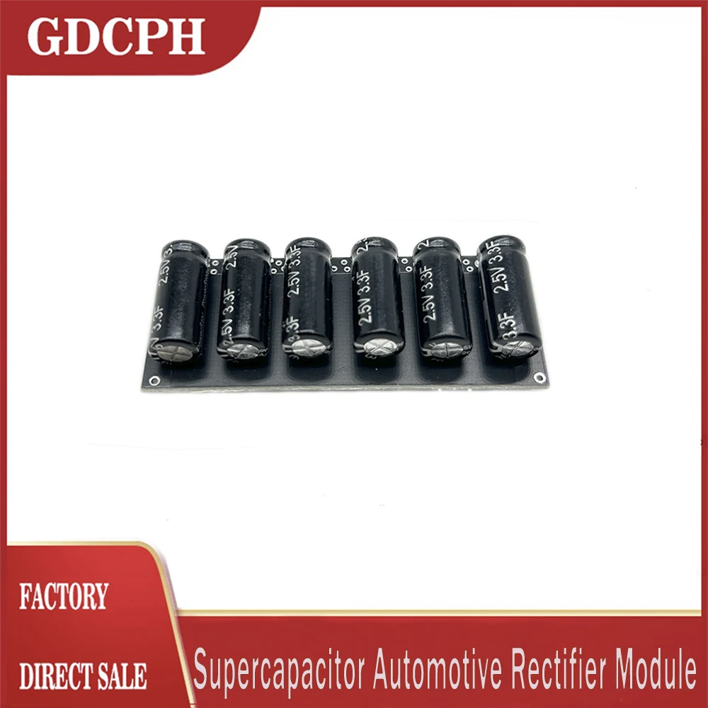 

New Powerstor 15V0.55F Automobile Rectifier Module 2.5V3.3F*6 Super Capacitor Backup Power Supply Small Large Current