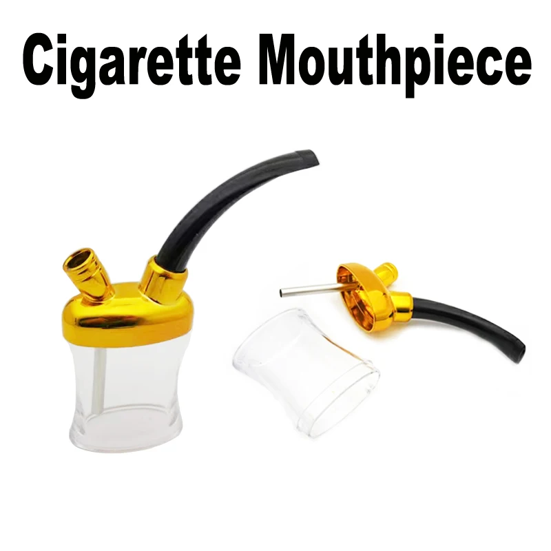 

Hot Sale Mini Removable to Clean Smoking Holders For 8mm 6mm Mouthpiece for hookah Recyclable Acrylic Tobacco Filter Men Gift