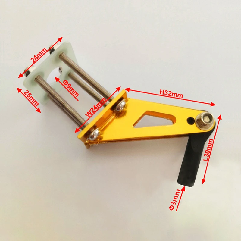1 шт. четырехточечный качающийся Алюминиевый Рычаг сервопривод для детской