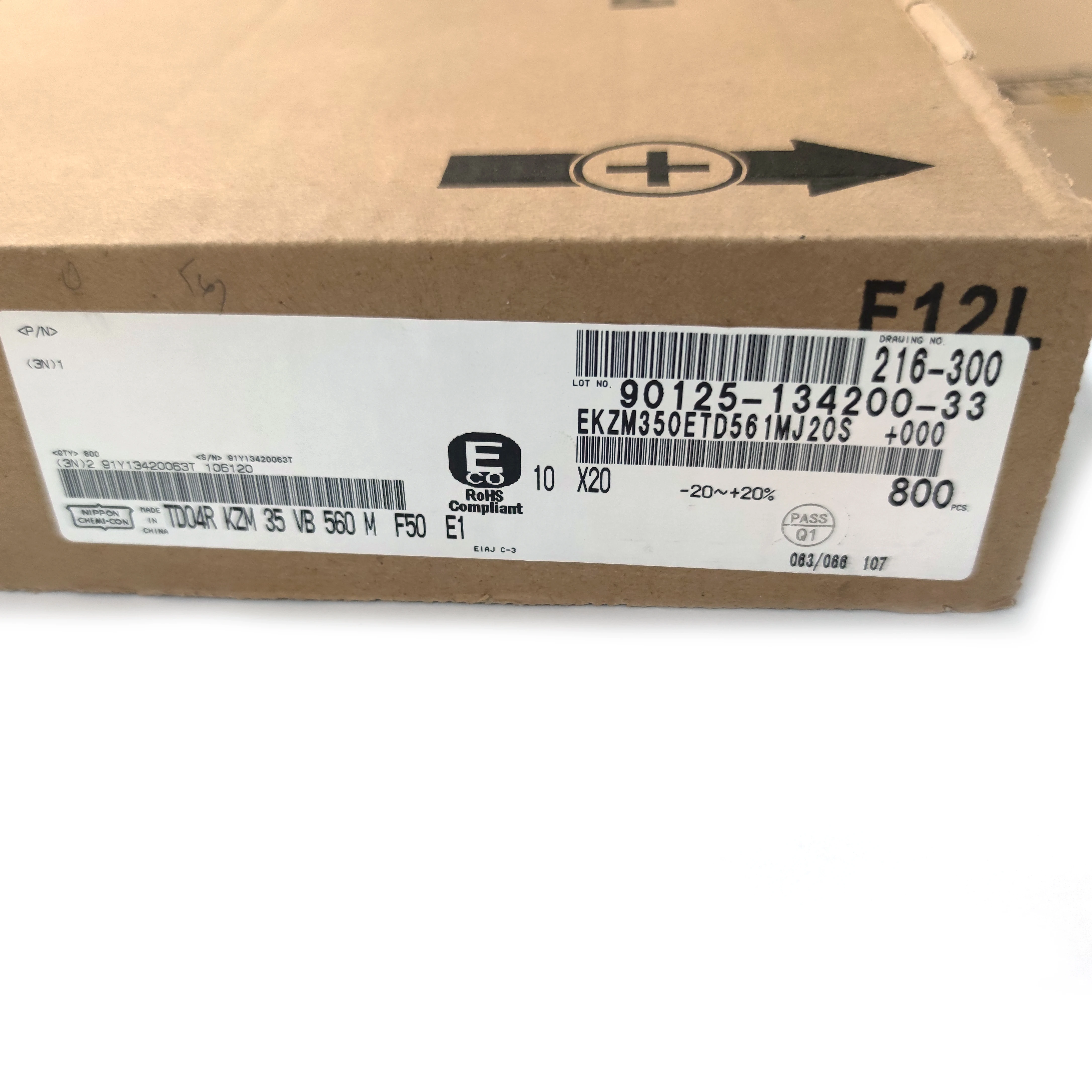 Оригинальные электролитические конденсаторы NIPPON CHEMI-CON NCC 35V560UF