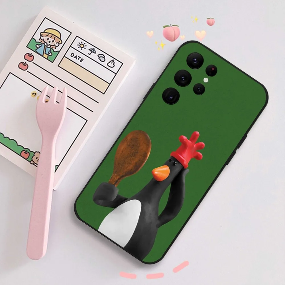 W-WallaceS милый чехол для телефона G-Gromit Samsung S series s20 s21 s22 s23 s24 FE Plus Ultra TPU мягкий