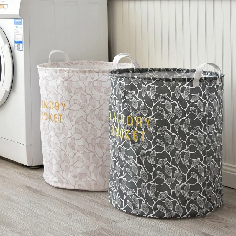

Washable Storage Bag Tree Pattern Folding Large Toy Storage Basket Dirty Clothes Laundry Basket Lightweight Space-Saving Home
