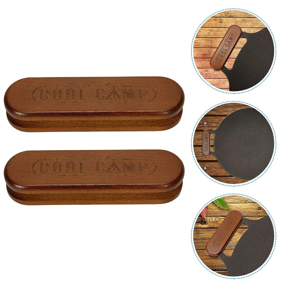 

Ручной держатель крышки кастрюль крышка чугунный рукав сковорода Горячая помощь сковорода кухонная утварь деревянные термостойкие Сковор...