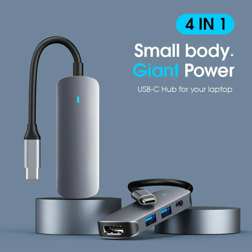 

Usb-концентратор 5 в 1, Usb 3,0, Otg, 4K, 60 Гц