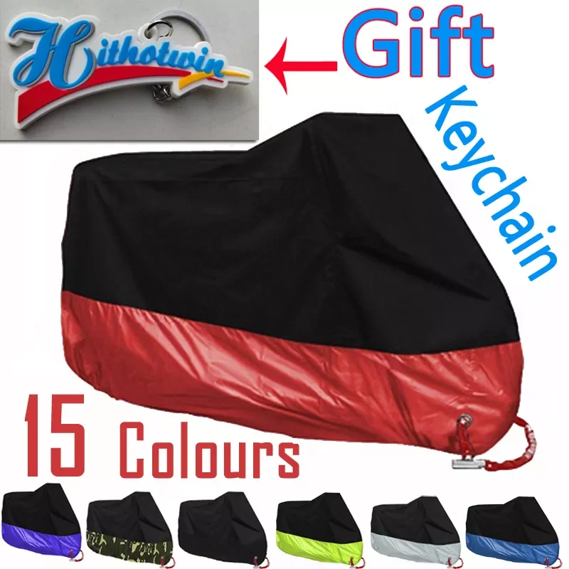

NEW2023 Motorcycle cover universal Outdoor UV Protector Scooter All Season waterproof Bike Rain Dustproof cover M L XL 2XL 3XL 4