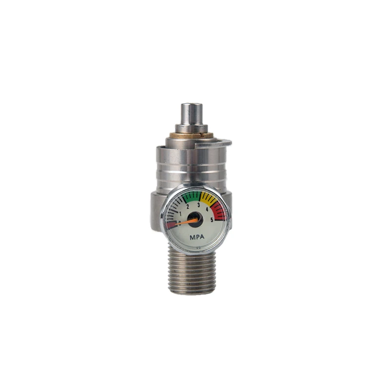 PCP Air Fill Valve High Pressure Filling Adapter Stainless Steel 30mpa/300bar/4500psi