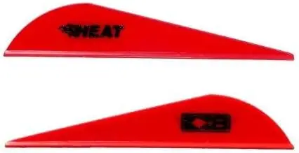 

de 6,35 cm, vermelho, 6,35 cm, pá de calor, 100 unidades