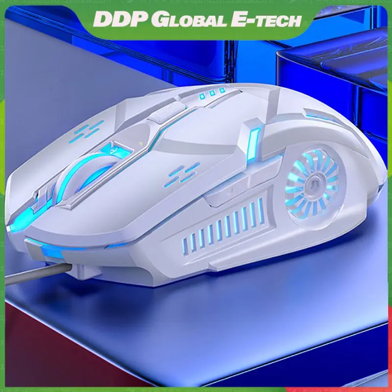 

6d 4-speed Dpi Rgb Office Mouse High Speed Breathing Light Effect Wired Gaming Mouse Portable Laser Mouse Usb Computer Mouse