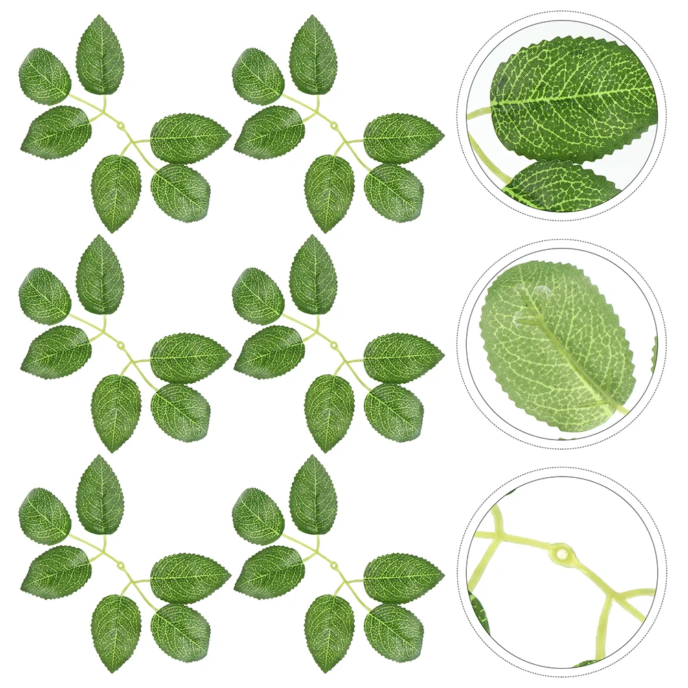 

Rose Leaves Garland Vine Decor Fake Artificial Flower Partydecorative Vines Monstera Garlands Wall Arrangement Simulation Silk